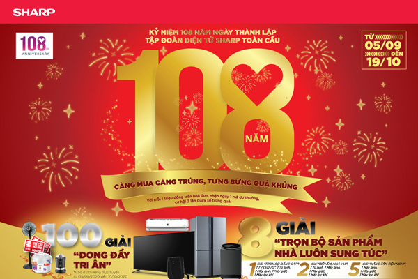 Sharp ‘ghi điểm’ với tivi 8K tích hợp công nghệ 5G