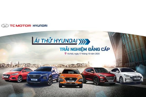 Cơ hội lái thử xe Hyundai