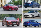 Top 5 sedan bán chạy nhất tháng 9