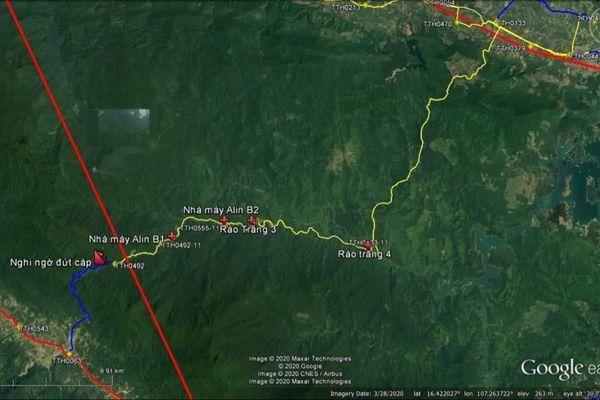 Đã liên lạc được với thủy điện Rào Trăng 4, cách vùng sạt lở gần 10km