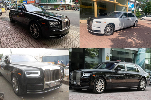 Loạt xe sang Rolls-Royce vừa về nước phục vụ đại gia Việt