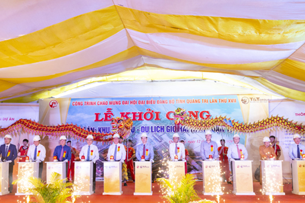 Khởi công Dự án Khu du lịch Gio Hải (giai đoạn 1)