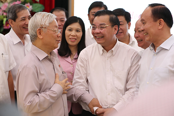 Tổng Bí thư, Chủ tịch nước: Lãnh đạo Hà Nội phải có bản lĩnh, trí tuệ và đoàn kết