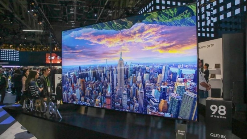 Samsung dẫn đầu công nghệ TV 8K với màn hình lớn nhất thế giới