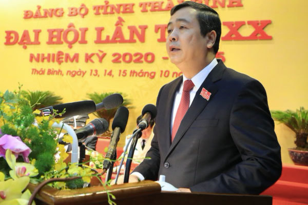 Ông Ngô Đông Hải tái cử Bí thư Tỉnh ủy Thái Bình