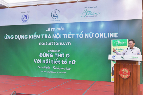 Ra mắt Ứng dụng kiểm tra nội tiết tố nữ online