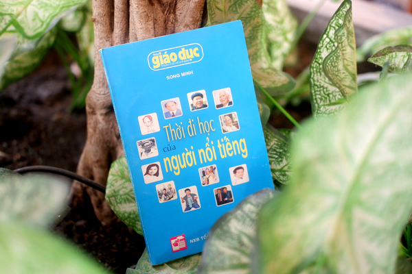 Nhà báo Song Minh ra mắt sách 'Thời đi học của người nổi tiếng'