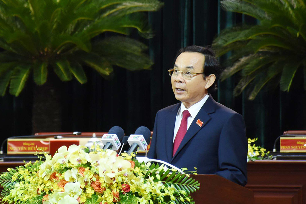 Tân Bí thư TP.HCM Nguyễn Văn Nên kêu gọi đồng tâm, hiệp lực phát triển TP
