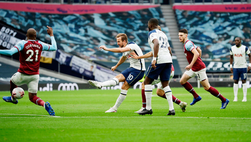 Xem video bàn thắng Tottenham 3-3 West Ham