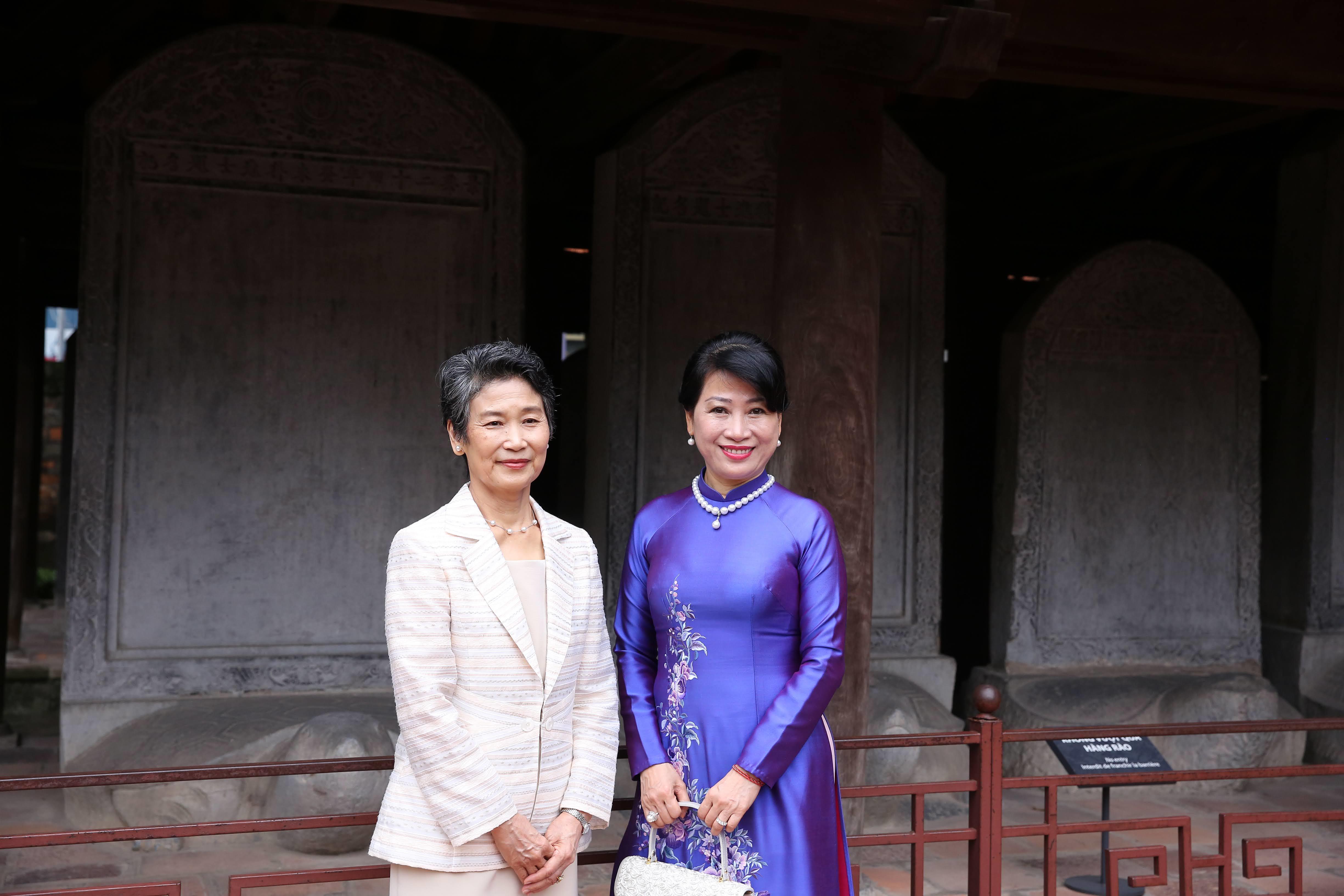 Chuyến thăm đặc biệt giữa thu Hà Nội của phu nhân Thủ tướng Nhật Bản