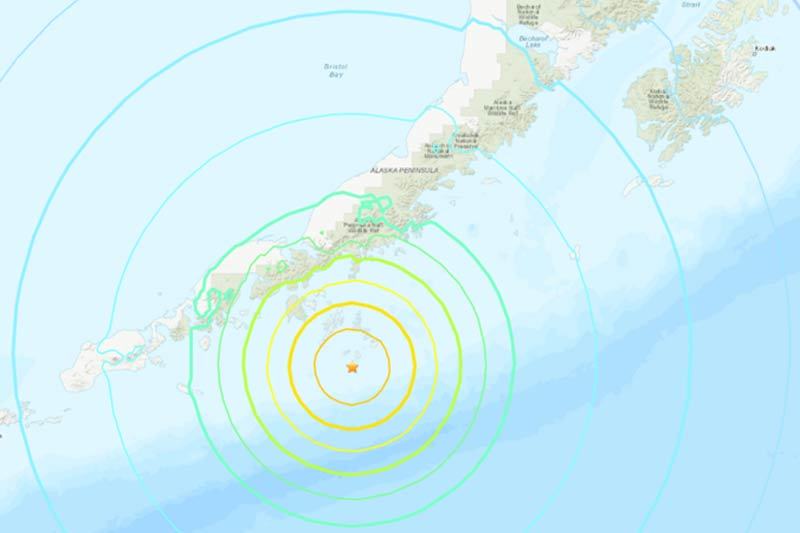 Động đất 7,5 độ Richter ngoài khơi Alaska, gây cảnh báo sóng thần
