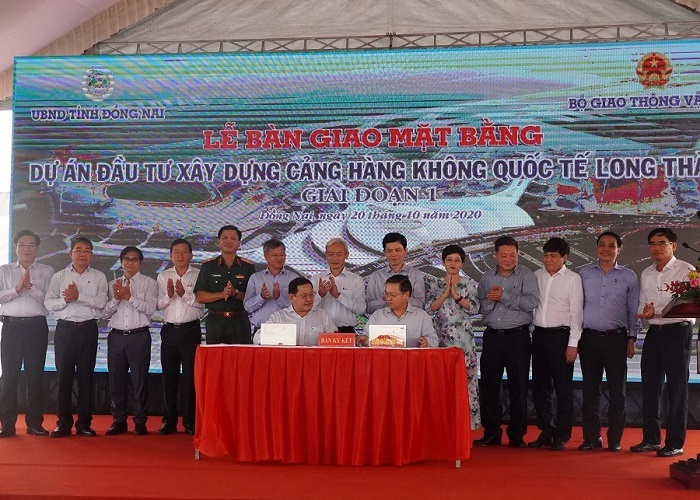 Đồng Nai chính thức bàn giao đất xây sân bay Long Thành