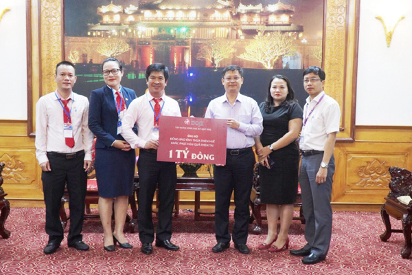 DOJI ủng hộ 1 tỷ đồng cho người dân vùng lũ Thừa Thiên Huế