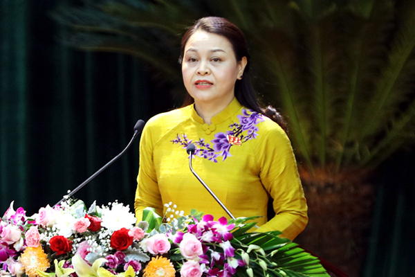 Bà Nguyễn Thị Thu Hà tái đắc cử Bí thư Tỉnh uỷ Ninh Bình