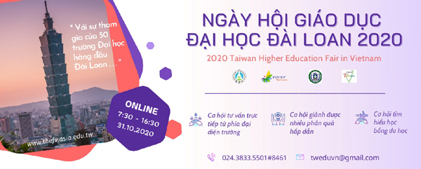 Khởi động ngày hội giáo dục Đại học Đài Loan năm 2020