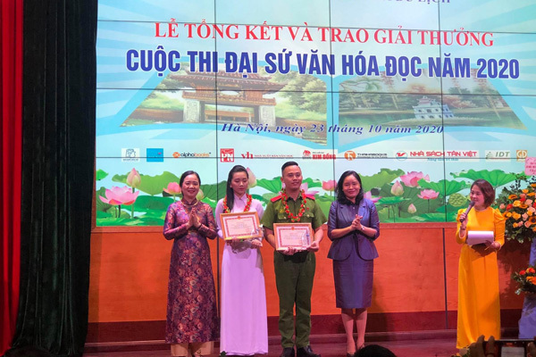 Sinh viên Học viện Cảnh sát nhân dân là đại sứ văn hoá đọc 2020