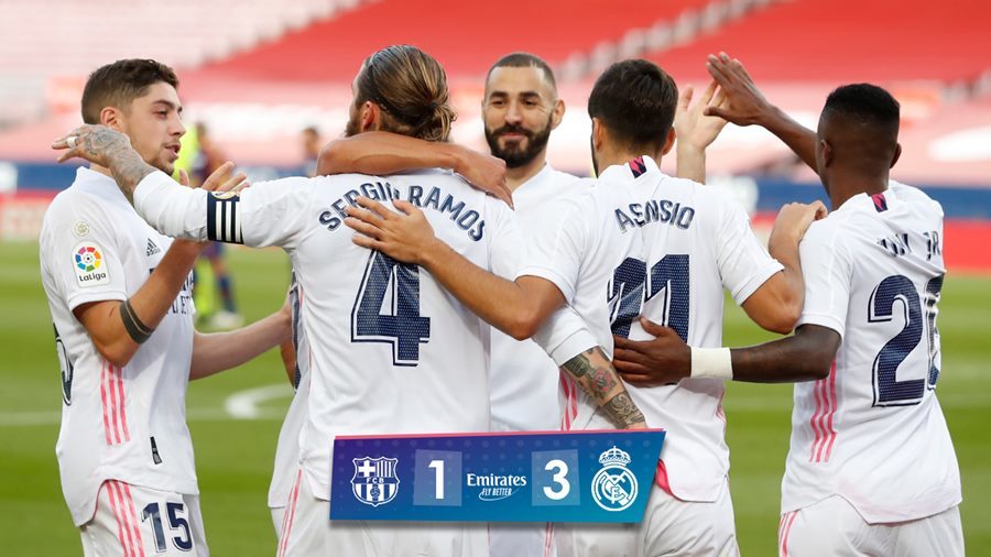 Real Madrid nhấn chìm Barca ngay tại Nou Camp