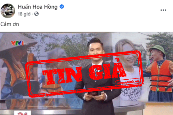 VTV khẳng định clip Huấn Hoa Hồng trao quà từ thiện là cắt ghép