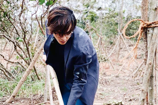 Hà Anh Tuấn trồng 1.800 cây rừng