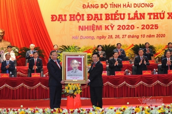 Phó Thủ tướng Phạm Bình Minh ghi nhận Hải Dương đã tự cân đối được thu chi ngân sách