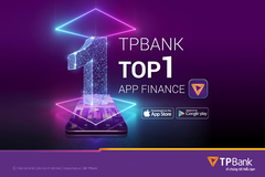 TPBank Mobile lên top 1 ứng dụng tài chính trên Google Play và Apple Store