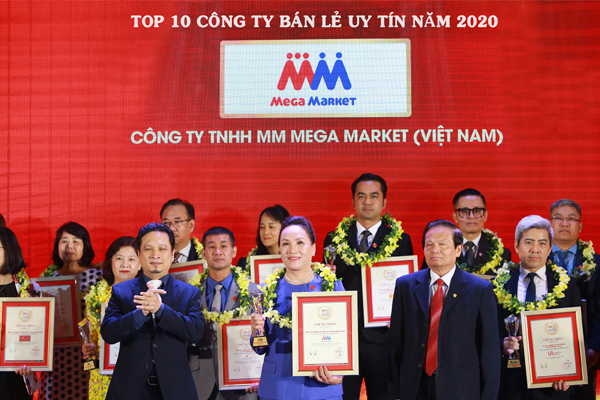 MM Mega Market vào top 3 công ty bán lẻ uy tín