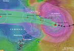 Bão số 9 giật cấp 17 cách Phú Yên 286km, đêm trắng canh bão