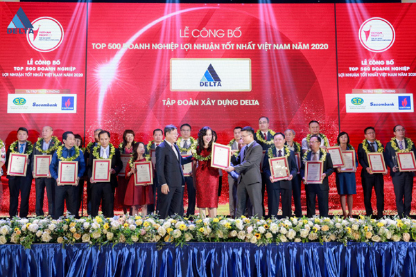 Delta Group vào Top 500 doanh nghiệp tư nhân lợi nhuận tốt nhất Việt Nam