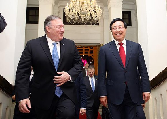 Ngoại trưởng Mỹ Pompeo ngày mai thăm chính thức Việt Nam