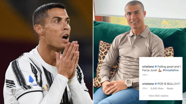 Ronaldo chửi xét nghiệm Covid-19 làm lỡ đấu Messi và Barca