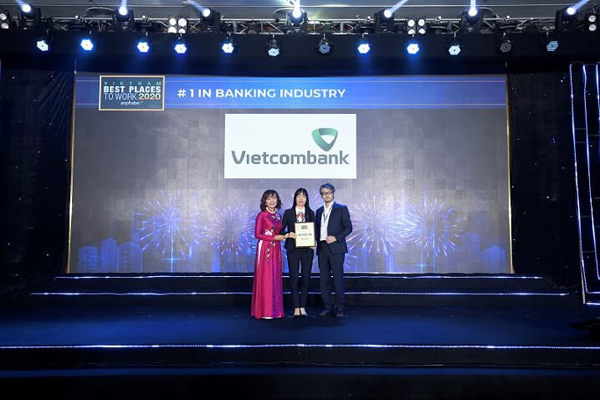 Vietcombank - ngân hàng có môi trường làm việc tốt nhất Việt Nam