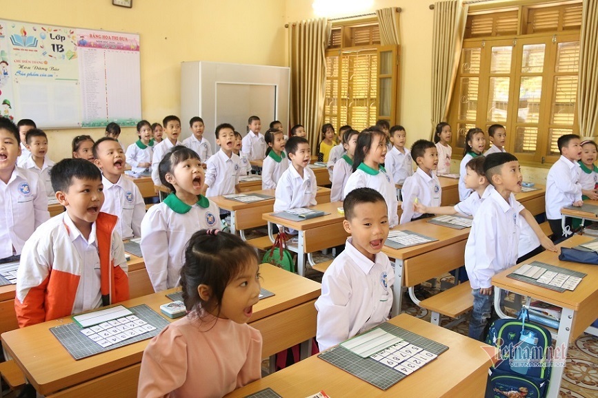 Giờ học Toán khác lạ của học sinh Hải Phòng