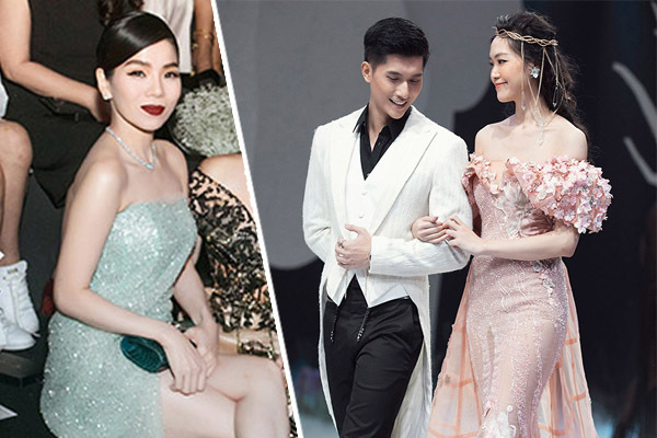 Lệ Quyên cổ vũ nam người mẫu kém 12 tuổi Lâm Bảo Châu diễn thời trang