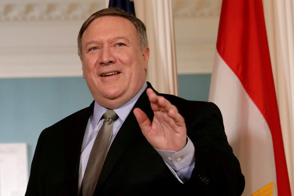 Ngoại trưởng Mỹ Pompeo: “Thật tuyệt vời khi trở lại Hà Nội”