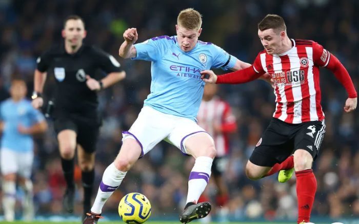 Xem video bàn thắng Sheffield 0-1 Man City