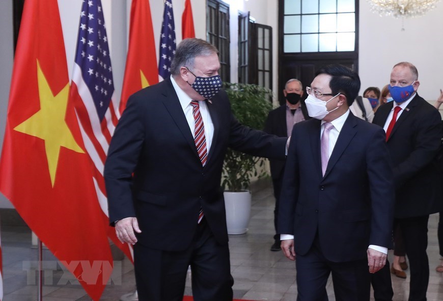 us secretary of state visit to vietnam