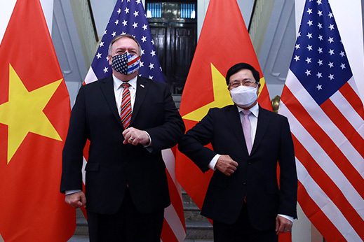 Mỹ ủng hộ Việt Nam đóng vai trò ngày càng quan trọng tại khu vực