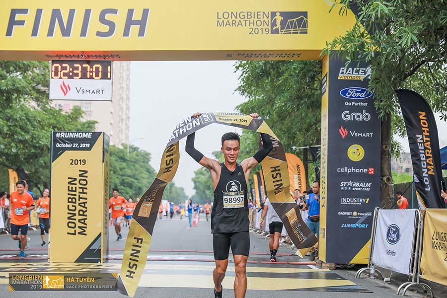 Kỷ lục VĐV tranh tài cự ly marathon ở giải chạy từ thiện