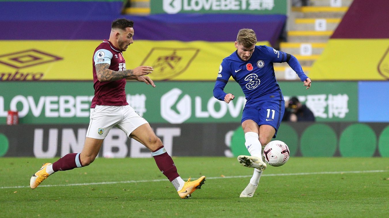 Ziyech và Werner rực sáng, Chelsea đè bẹp Burnley