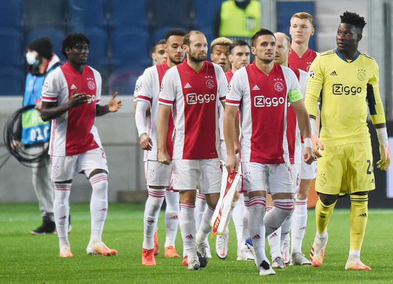 Ajax mất 11 cầu thủ vì Covid-19 trước trận đấu C1