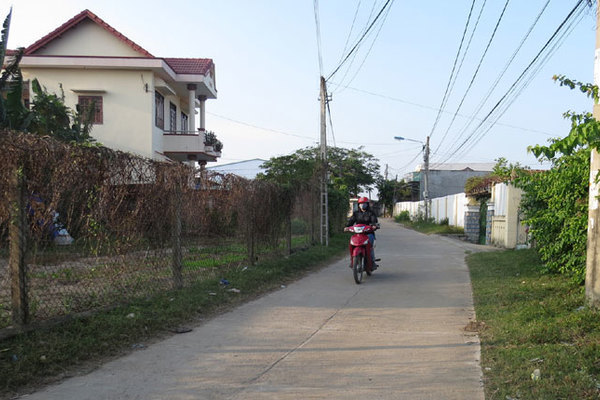 Ấn tượng khu dân cư văn hóa ở nông thôn mới Liên Trì 1