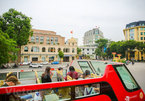 Hanoi seen from double-decker bus