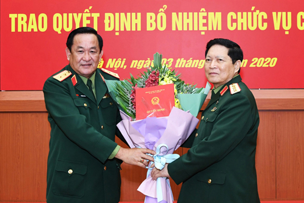 Trao quyết định bổ nhiệm hai Thứ trưởng Bộ Quốc phòng