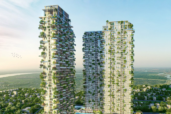 Kỳ công vận hành ‘rừng thẳng đứng’ Solforest ở Ecopark