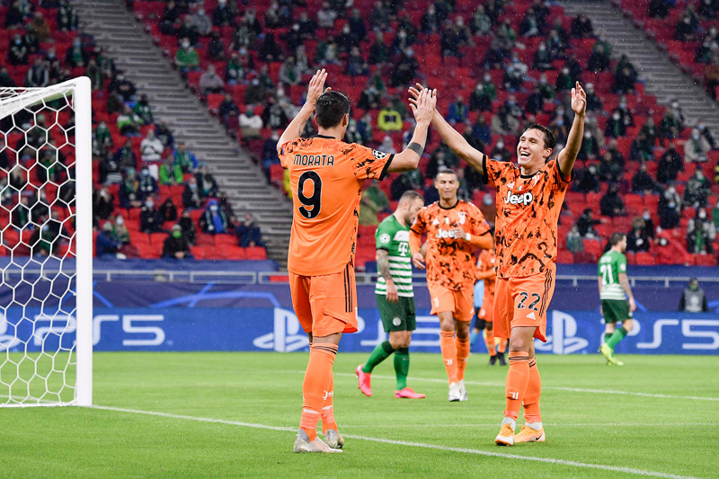 Ronaldo lu mờ trước Morata, Juventus đại thắng 4-1