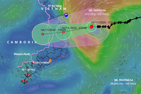 Bão số 10 cách Quảng Ngãi - Phú Yên 280km, dự kiến sơ tán hơn 28.000 người