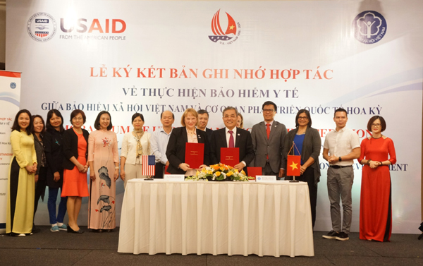 BHXH Việt Nam hợp tác cùng USAID trong lĩnh vực BHYT