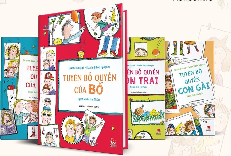 Bộ sách tuyên bố cha mẹ, con cái có quyền 'không hoàn hảo'