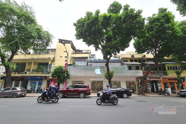 Cửa hàng Apple xuất hiện trên khu “đất vàng” Hà Nội