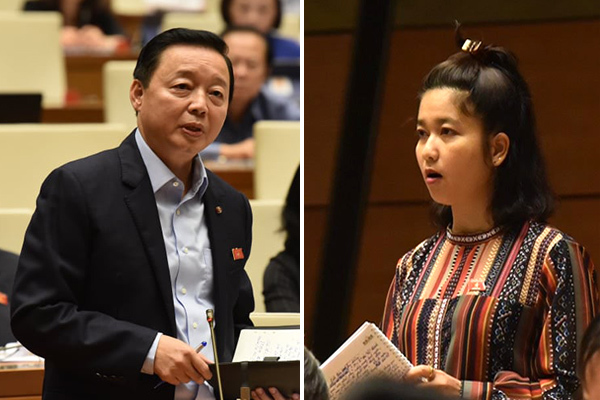 ĐBQH Ksor H'Bơ Khắp chất vấn Bộ trưởng TN-MT về